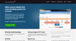 Desktop Screenshot of classroombookings.com
